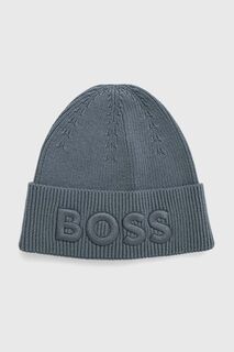 Шапка из смесовой шерсти BOSS ORANGE Boss, зеленый