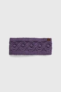 Шерстяная повязка на голову Lauren Ralph Lauren, фиолетовый