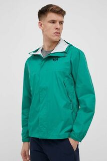 Дождевик Loke Helly Hansen, зеленый