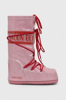Зимние ботинки ICON GLITTER Moon Boot, розовый