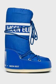 Нейлоновые зимние ботинки Moon Boot, синий