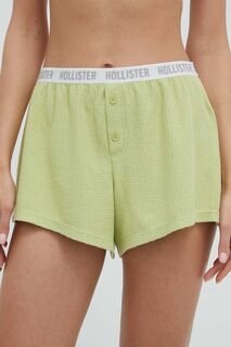 Компания Холлистер пижамные шорты Hollister Co., зеленый