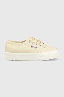 Кроссовки 2730 MID PLATFORM Superga, бежевый