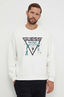 Угадайте, толстовка Guess, белый