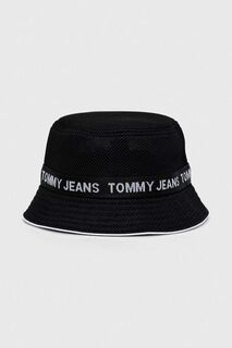 Шляпа Томми Джинс Tommy Jeans, черный