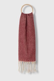 Шерстяной шарф Answear Lab, красный