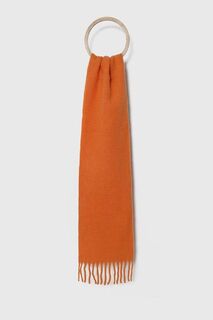 Американский винтажный шерстяной шарф American Vintage, оранжевый