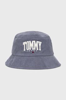 Вельветовая шляпа AM0AM08413.PPYY Tommy Jeans, фиолетовый