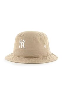 Кепка MLB New York Yankees 47brand, бежевый