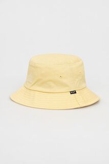 Хлопковая шапка HUF Huf, желтый