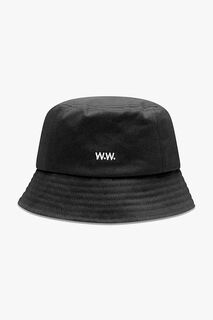 Хлопковая шапка Ossian Bucket Hat 12240817-7083 ЧЕРНЫЙ Wood Wood, черный