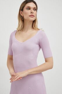 Платье Guess, фиолетовый