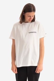 Хлопковая футболка Heritage Basic Kangol, белый