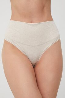 Корректирующие стринги Cotton Control Spanx, бежевый