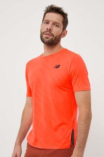 Беговая футболка Q Speed New Balance, оранжевый