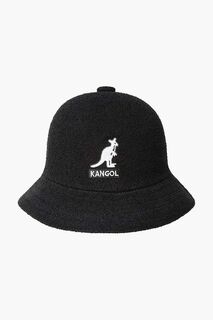 Кепка с большим логотипом в стиле casual Kangol, черный