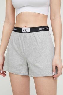 Хлопковые шорты для отдыха Calvin Klein Underwear, серый