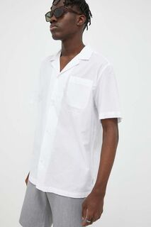 Рубашка из хлопка Les Deux, белый