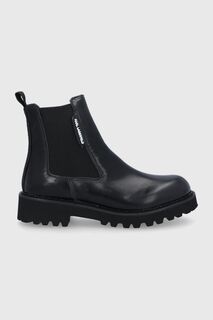 Кожаные ботинки челси KL45440I.Black.Lthr Karl Lagerfeld, черный