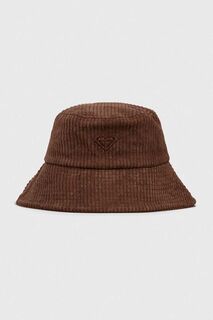 Вельветовая шляпа Roxy, коричневый