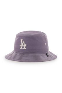 Брендовая кепка Los Angeles Dodgers 47 47brand, фиолетовый