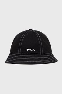 Хлопковая шапка RVCA, черный