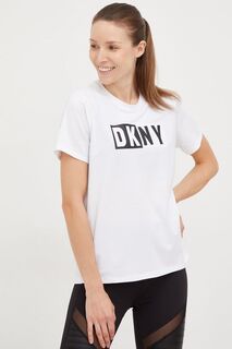 Прекрасная футболка DKNY, белый