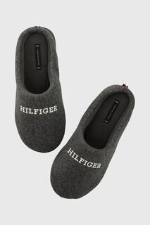 Тапочки HILFIGER WARM FELT HOMESLIPPER Tommy Hilfiger, серый