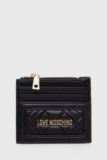 Кошелек Love Moschino, черный