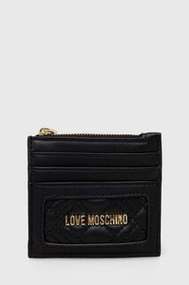 Кошелек Love Moschino, черный