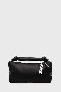 Кожаная сумка 225W3056 Karl Lagerfeld, черный