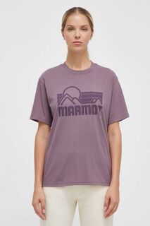 Футболка сурка Marmot, фиолетовый