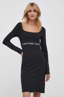 Платье Calvin Klein Jeans, черный