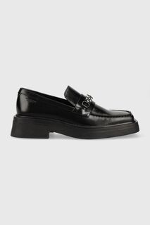 Кожаные мокасины EYRA Vagabond Shoemakers, черный