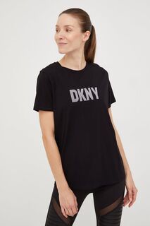Прекрасная футболка DKNY, черный