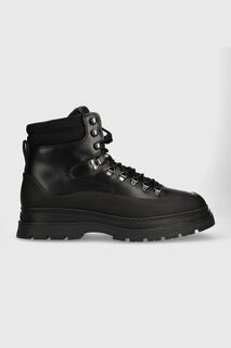 Кожаные ботинки от Rockdor Gant, черный