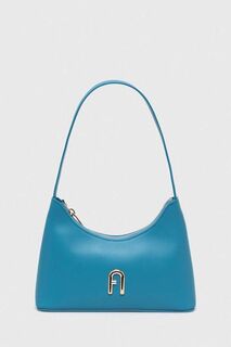 Кожаная сумка Furla, синий