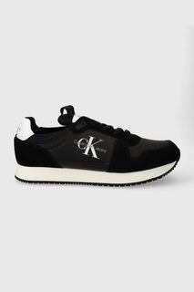 Кроссовки YM0YM00553 RUNNER SOCK LACEUP NY-LTH Calvin Klein Jeans, черный