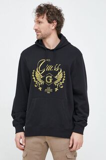 Угадайте, толстовка Guess, черный