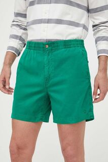 Хлопковые шорты Polo Ralph Lauren, зеленый