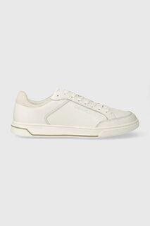 Кожаные кроссовки LOW TOP LACE UP LTH Calvin Klein, белый