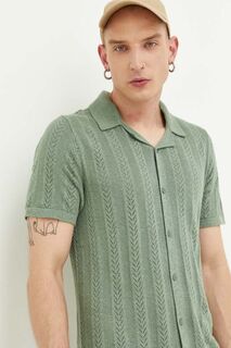 Компания Холлистер Рубашка Hollister Co., зеленый