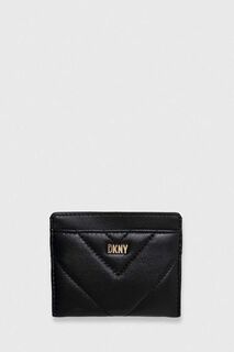 Кожаная визитница Dkny DKNY, черный