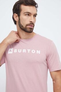 Футболка из хлопка Burton, розовый