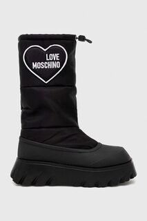 Зимние ботинки Love Moschino, черный