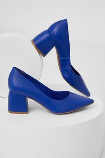 Кожаные туфли Answear Lab, синий