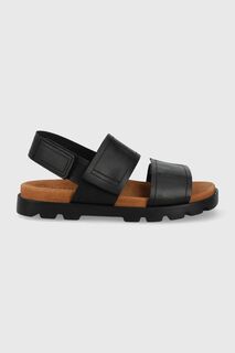 Кожаные сандалии Brutus Sandal Camper, черный