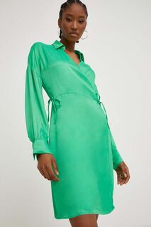 Платье Answear Lab, зеленый