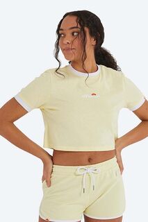 Футболка из хлопка Ellesse, желтый