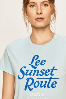 Ли - футболка Lee, синий